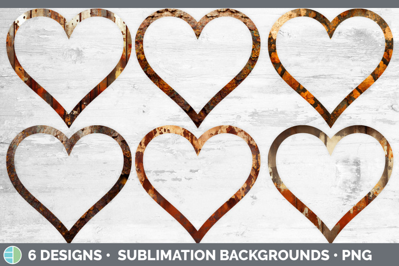 rust-heart-frame-clipart