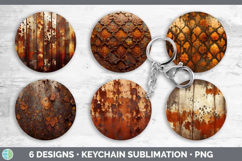 rust-keychain-bundle-keyring-sublimation-designs