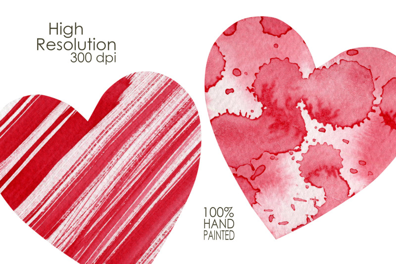watercolor-hearts-clipart-valentines-day