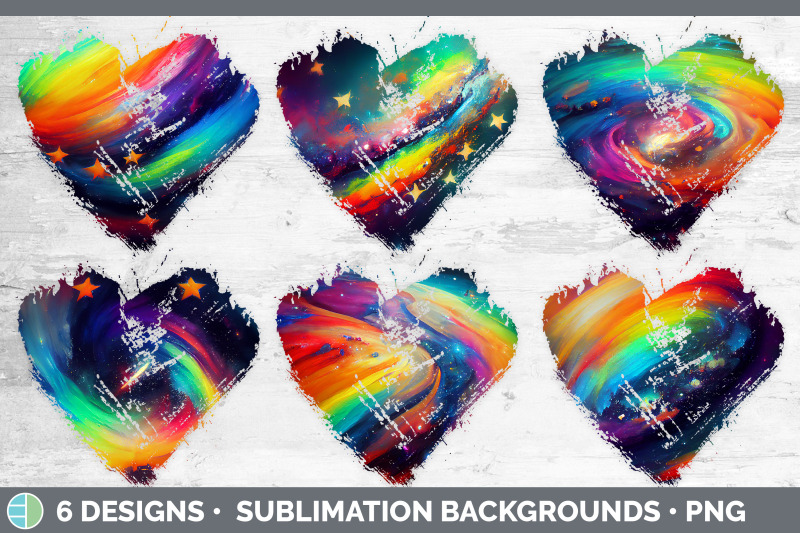 rainbow-heart-distressed-clipart-sublimation-designs