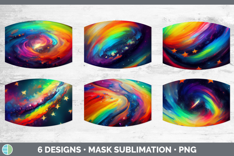 rainbow-mask-sublimation-bundle-face-mask-designs