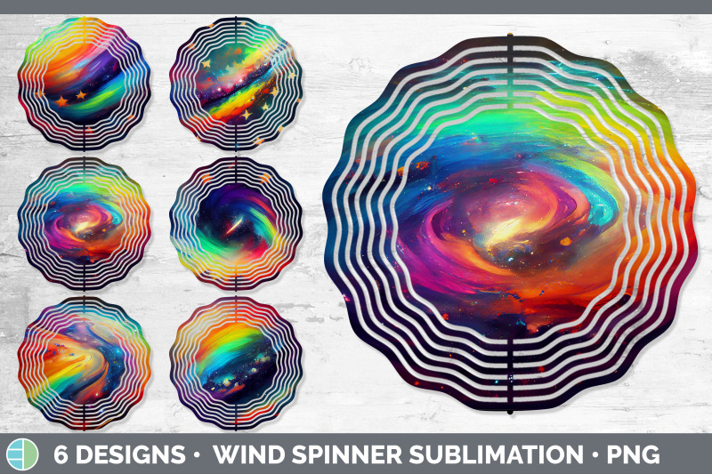 galaxy-painted-wind-spinner-sublimation-designs-bundle