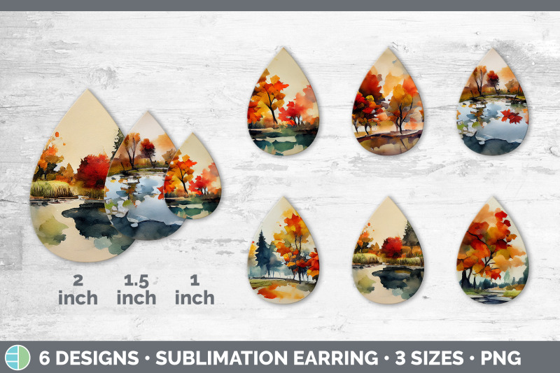 autumn-trees-teardrop-earring-sublimation-designs-bundle