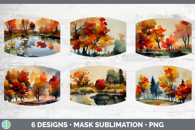 autumn-trees-mask-sublimation-bundle-face-mask-designs