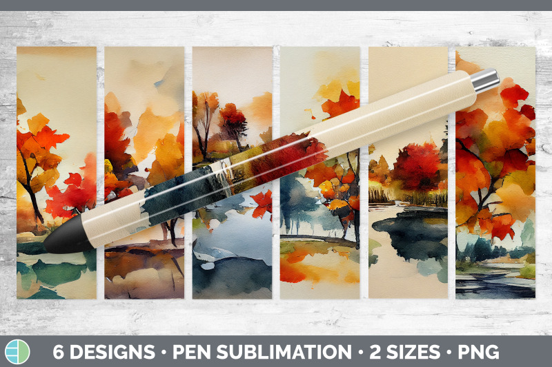 autumn-trees-pen-wraps-epoxy-sublimation-bundle