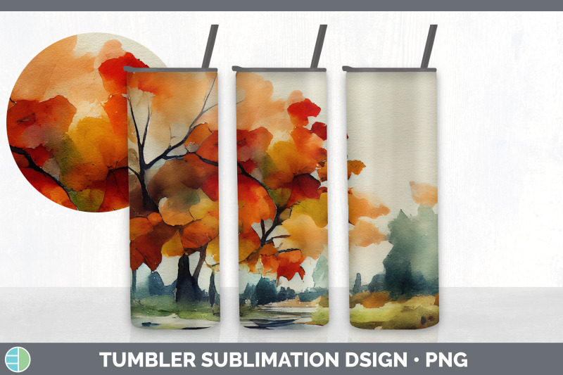 autumn-trees-tumbler-sublimation-bundle