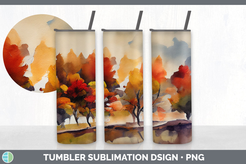 autumn-trees-tumbler-sublimation-bundle