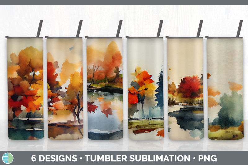 autumn-trees-tumbler-sublimation-bundle