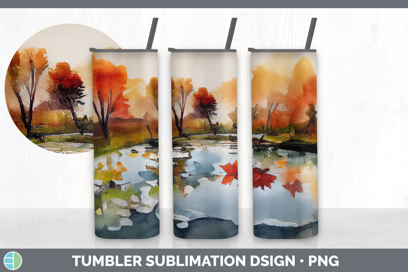 autumn-trees-tumbler-sublimation-bundle