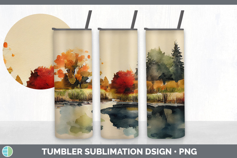 autumn-trees-tumbler-sublimation-bundle