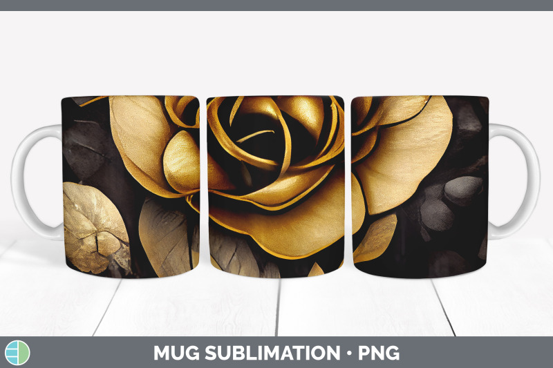 black-and-gold-rose-mug-sublimation