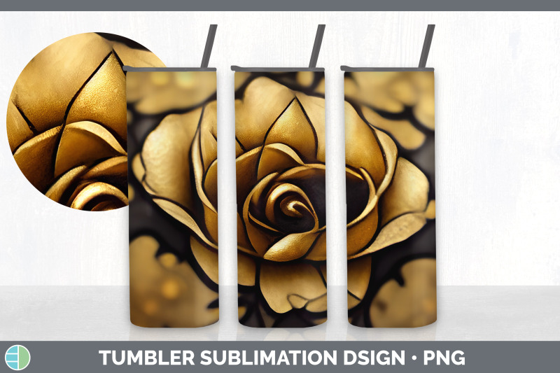 black-and-gold-rose-tumbler-sublimation-bundle