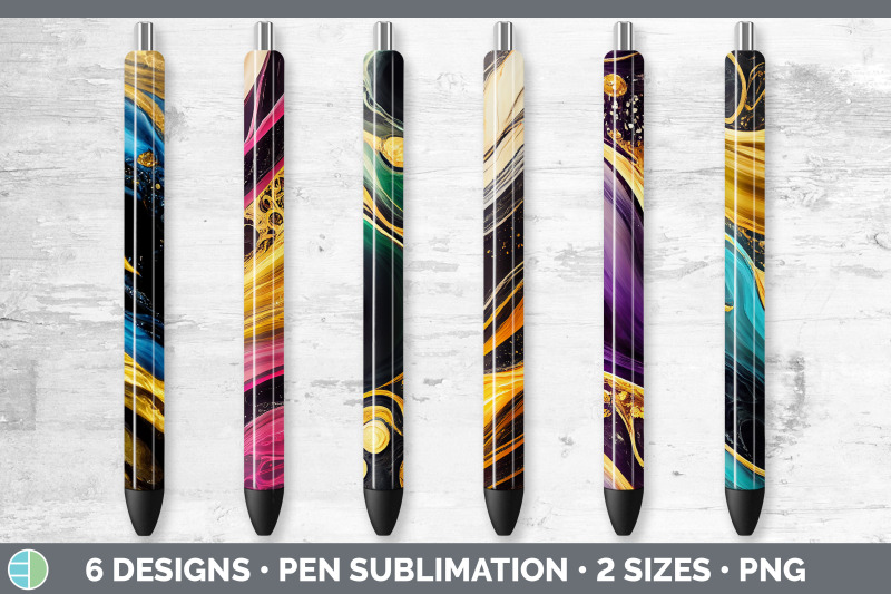 marble-agate-pen-wraps-epoxy-sublimation-bundle