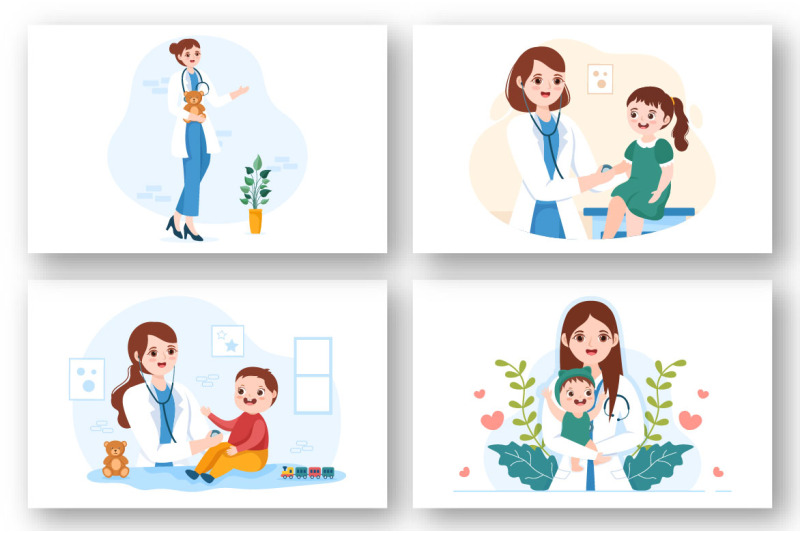 13-pediatrician-and-baby-illustration