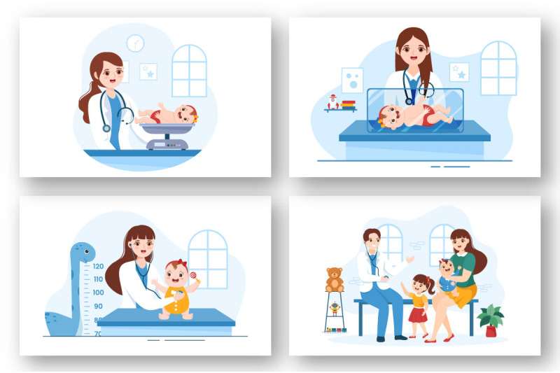 13-pediatrician-and-baby-illustration