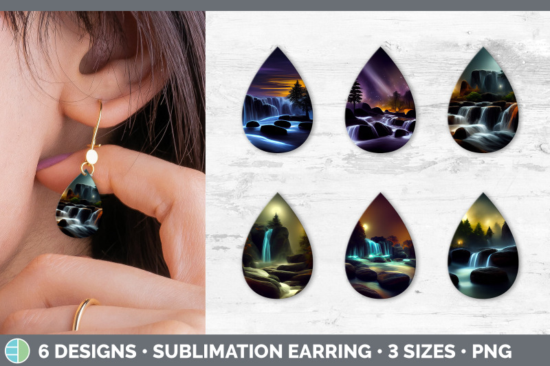 waterfall-landscape-teardrop-earring-sublimation-designs-bundle