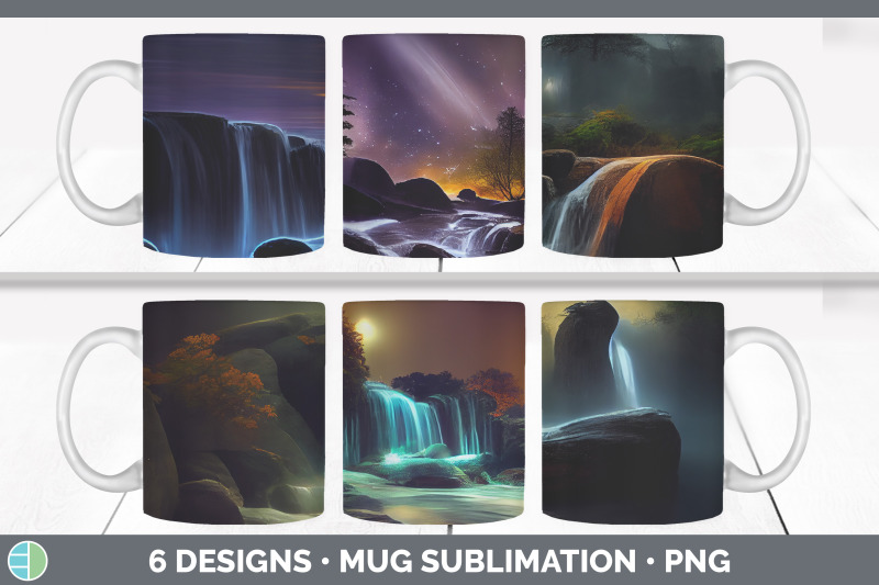waterfall-landscape-mug-sublimation-coffee-cup-designs-png