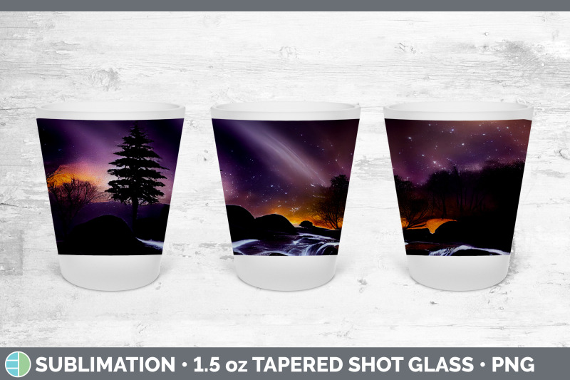 waterfall-landscape-shot-glass-sublimation-shot-glass-1-5oz-tapered