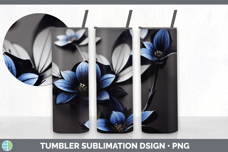 flowers-tumbler-sublimation-bundle