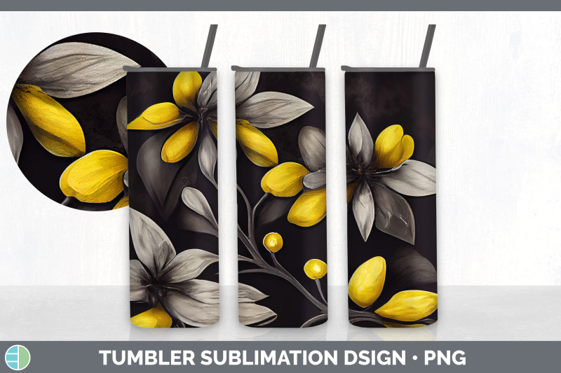 flowers-tumbler-sublimation-bundle