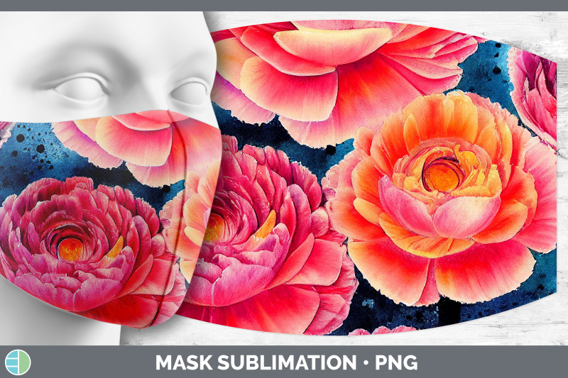 ranunculus-flowers-mask-sublimation-bundle-face-mask-designs