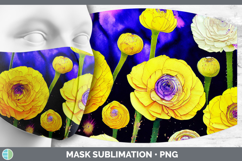 ranunculus-flowers-mask-sublimation-bundle-face-mask-designs