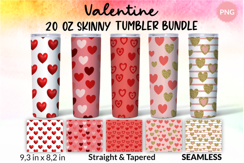 valentine-tumbler-sublimation-design-heart-tumbler-wrap-png