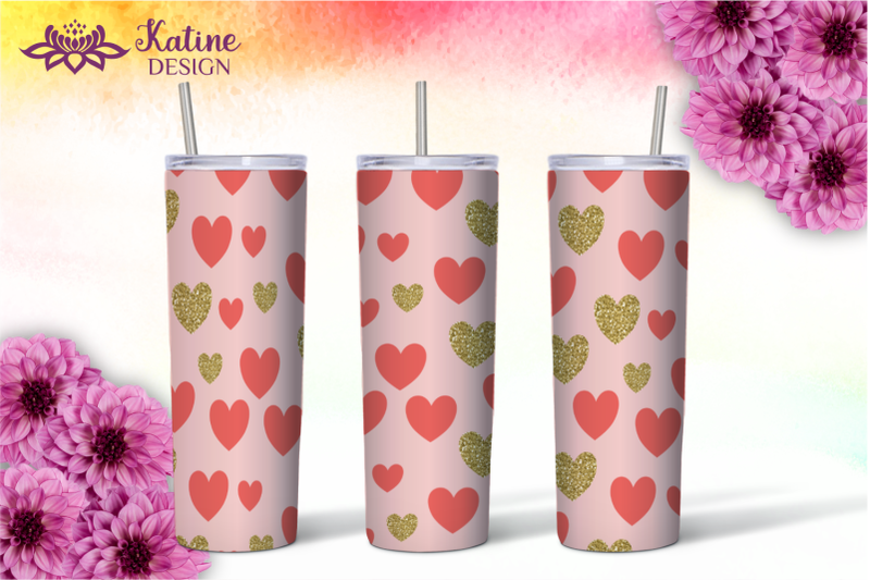 valentine-tumbler-sublimation-design-heart-tumbler-wrap-png