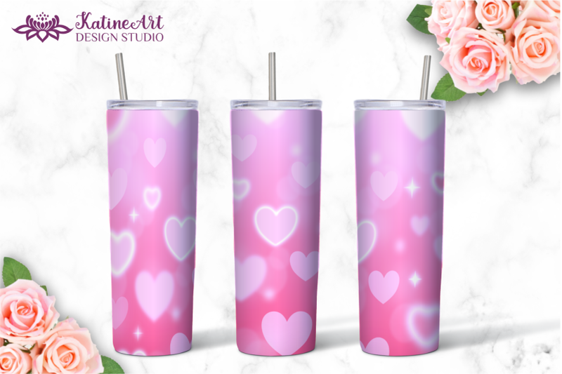 valentine-tumbler-design-sublimation-colorful-heart-tumbler-wrap-png