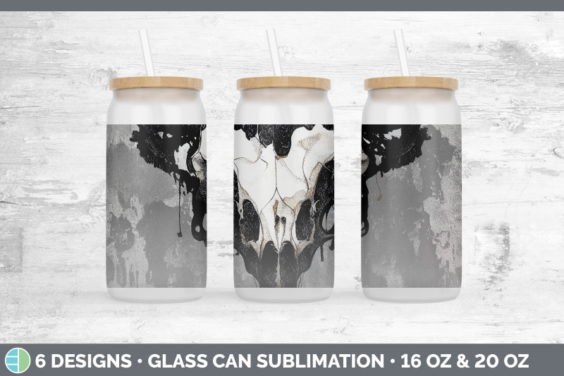 cow-skull-glass-can-sublimation-beer-mason-jar