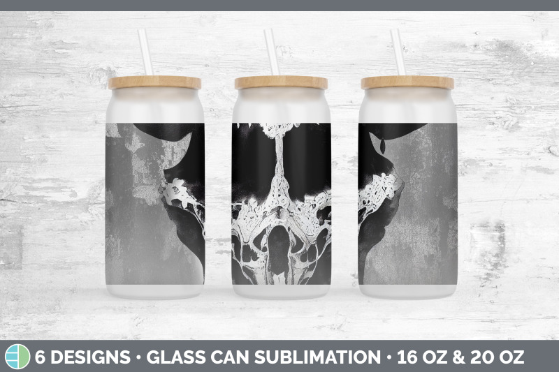 cow-skull-glass-can-sublimation-beer-mason-jar