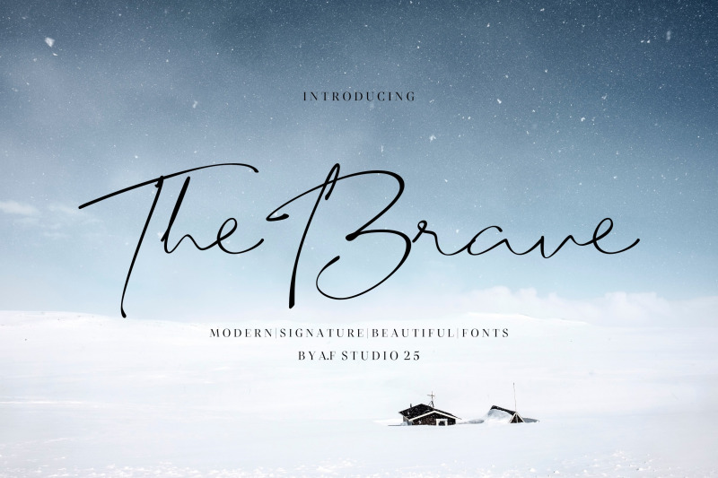 the-brave-modern-signature-beautiful-font