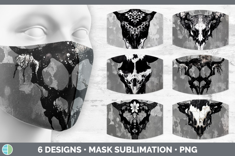 cow-skull-mask-sublimation-bundle-face-mask-designs