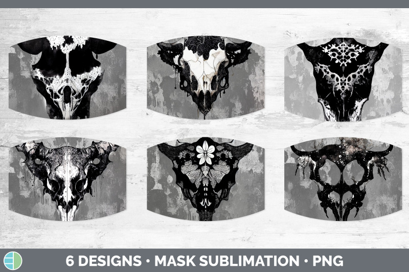 cow-skull-mask-sublimation-bundle-face-mask-designs