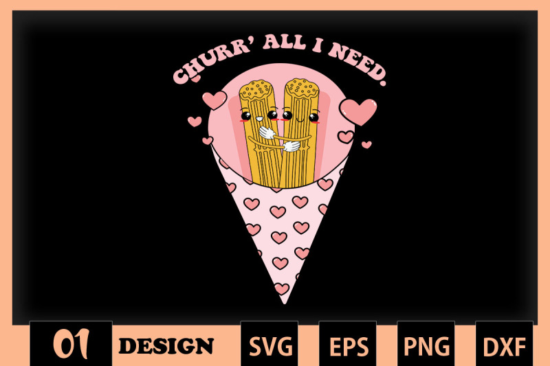 churr-all-i-need-snack-valentine