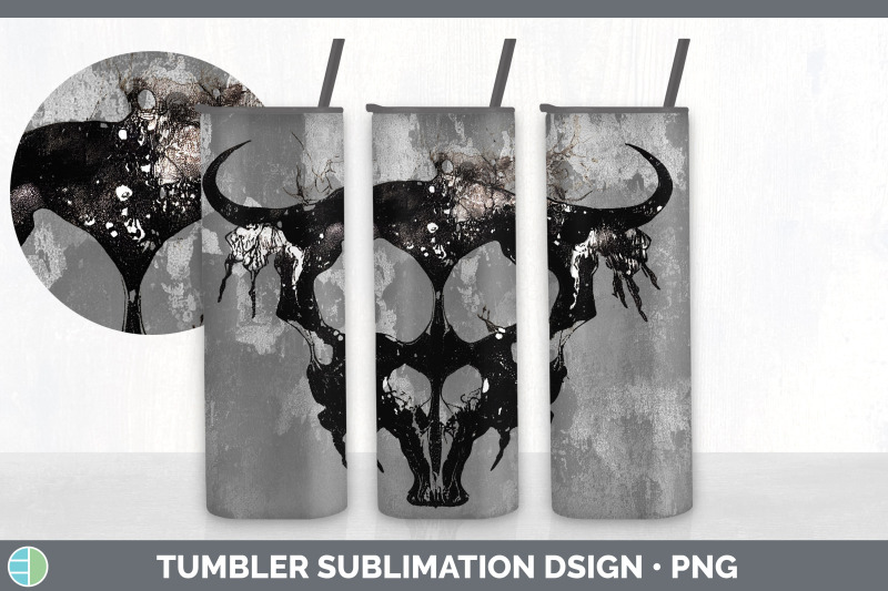 cow-skull-tumbler-sublimation-bundle