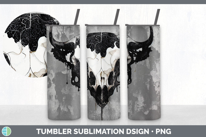 cow-skull-tumbler-sublimation-bundle