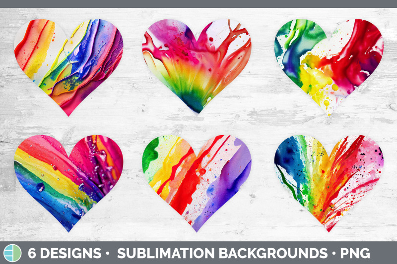 watercolor-rainbow-hearts-clipart-sublimation-designs