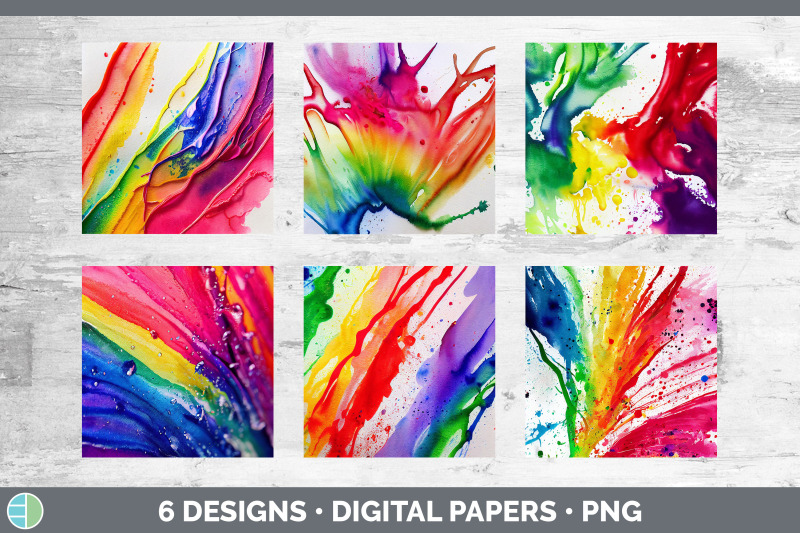 watercolor-rainbow-backgrounds-digital-scrapbook-papers