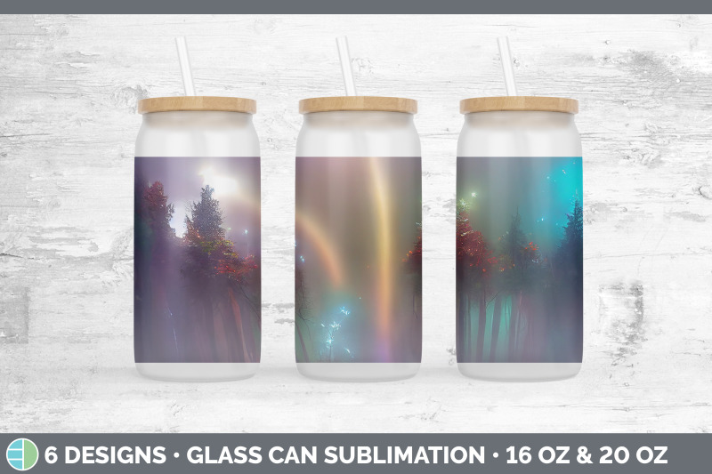 fairy-forest-glass-can-sublimation-beer-mason-jar