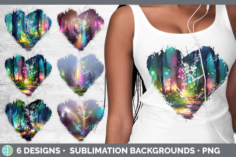 fairy-forest-heart-distressed-clipart