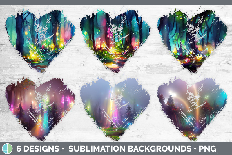 fairy-forest-heart-distressed-clipart