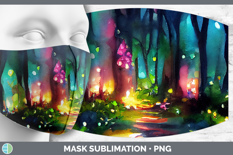 fairy-forest-mask-sublimation-bundle-face-mask-designs