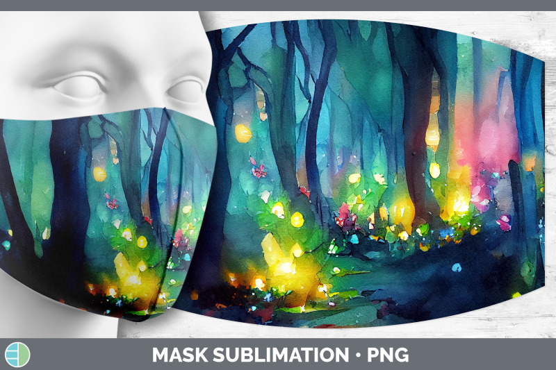 fairy-forest-mask-sublimation-bundle-face-mask-designs