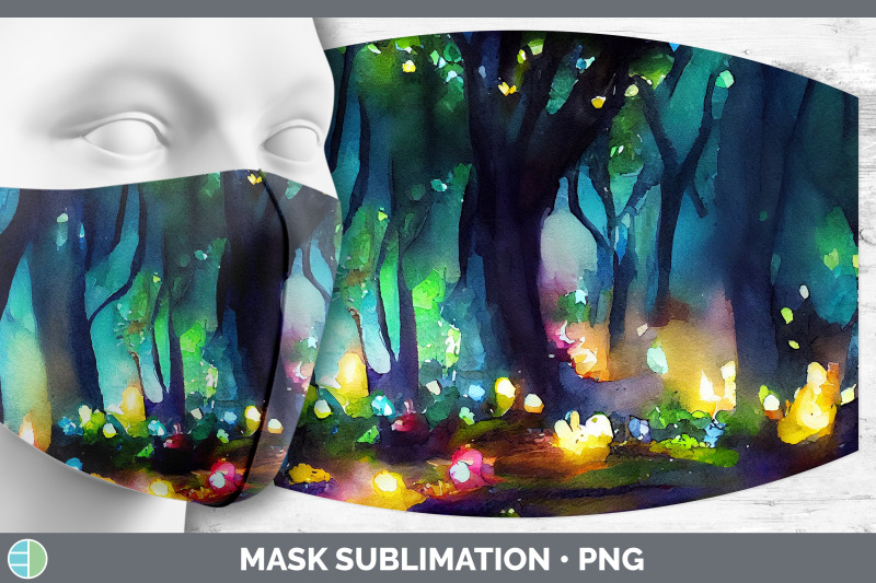 fairy-forest-mask-sublimation-bundle-face-mask-designs