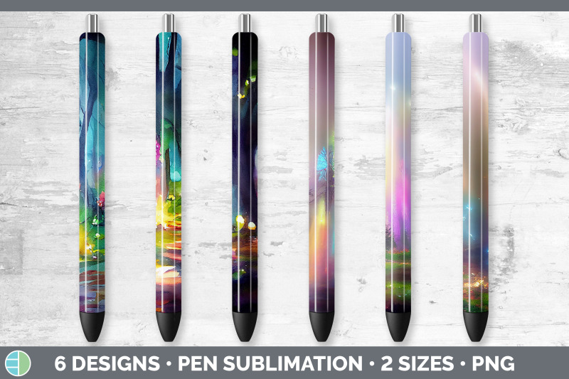 fairy-forest-pen-wraps-epoxy-sublimation-bundle