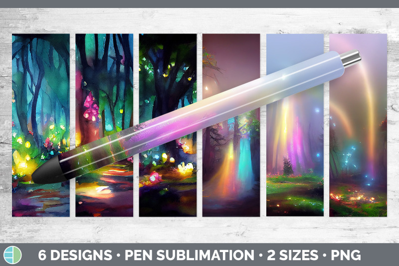 fairy-forest-pen-wraps-epoxy-sublimation-bundle