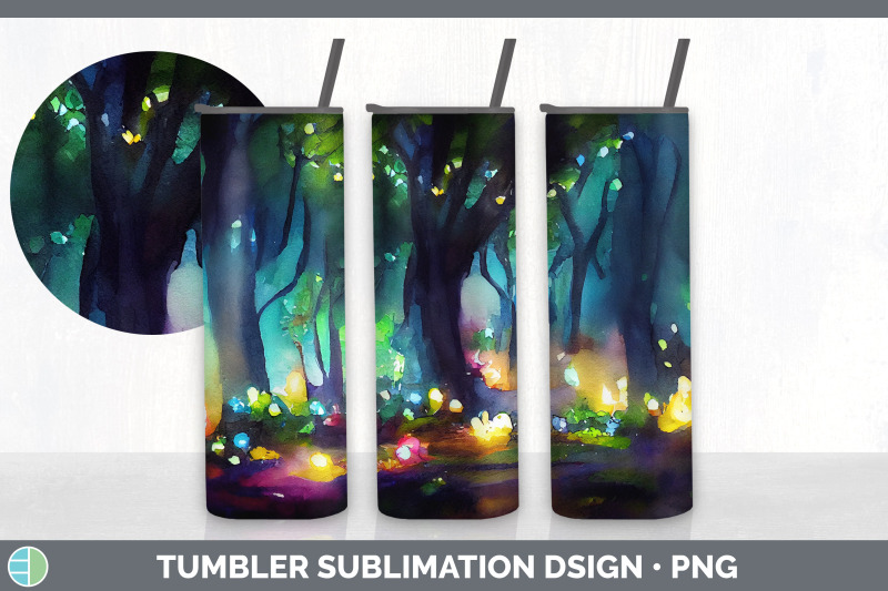 fairy-forest-tumbler-sublimation-bundle