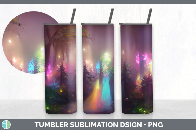 fairy-forest-tumbler-sublimation-bundle