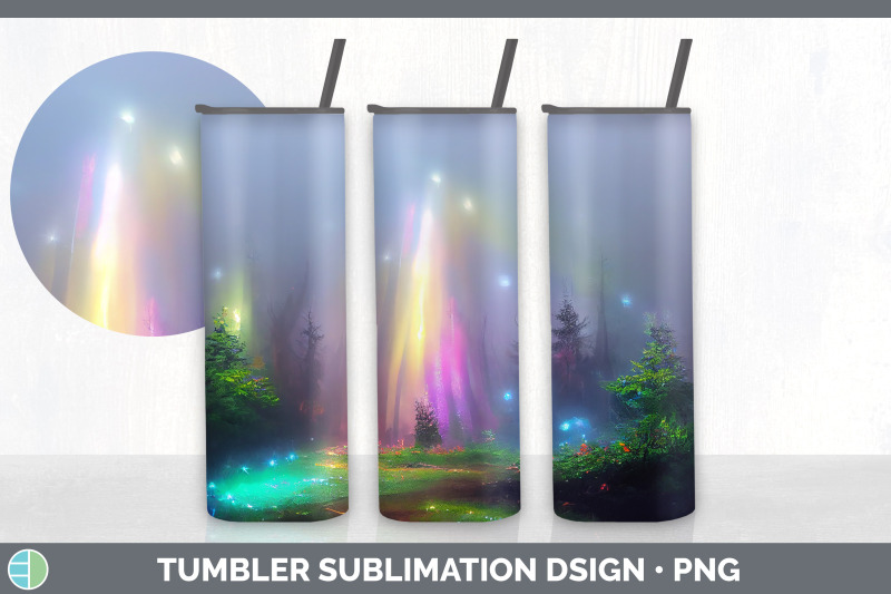 fairy-forest-tumbler-sublimation-bundle